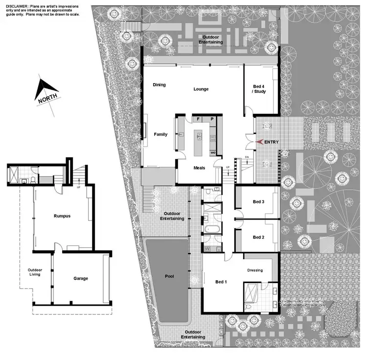 Floorplan of Homely house listing, 14 Beauchamp Street, Deakin ACT 2600