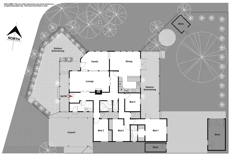Floorplan of Homely house listing, 13 Lumeah Street, Narrabundah ACT 2604