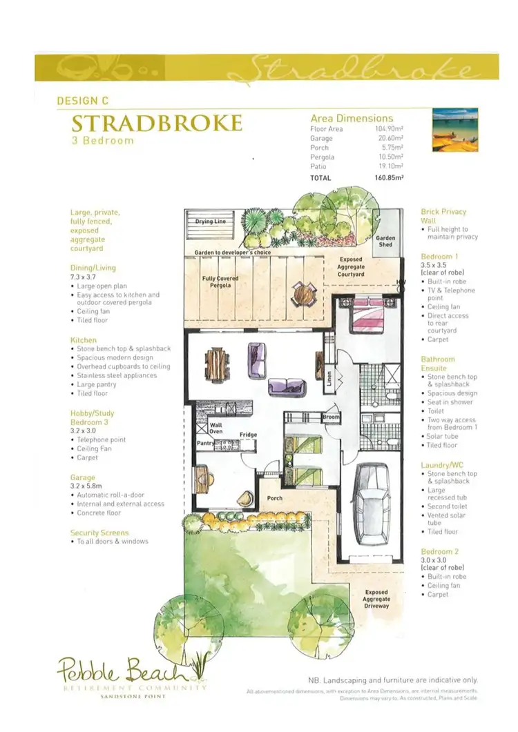 Floorplan of Homely apartment listing, 3/210 Bestmann Road East, Sandstone Point QLD 4511