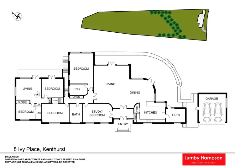 Floorplan of Homely house listing, 8 Ivy Place, Kenthurst NSW 2156