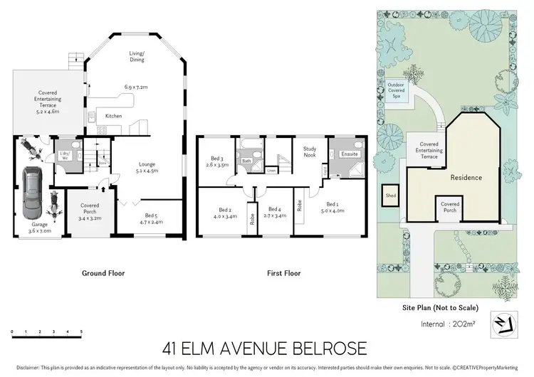 Floorplan of Homely house listing, 41 Elm Avenue, Belrose NSW 2085