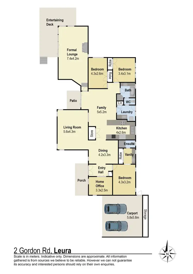 Floorplan of Homely house listing, 2 Gordon Road, Leura NSW 2780