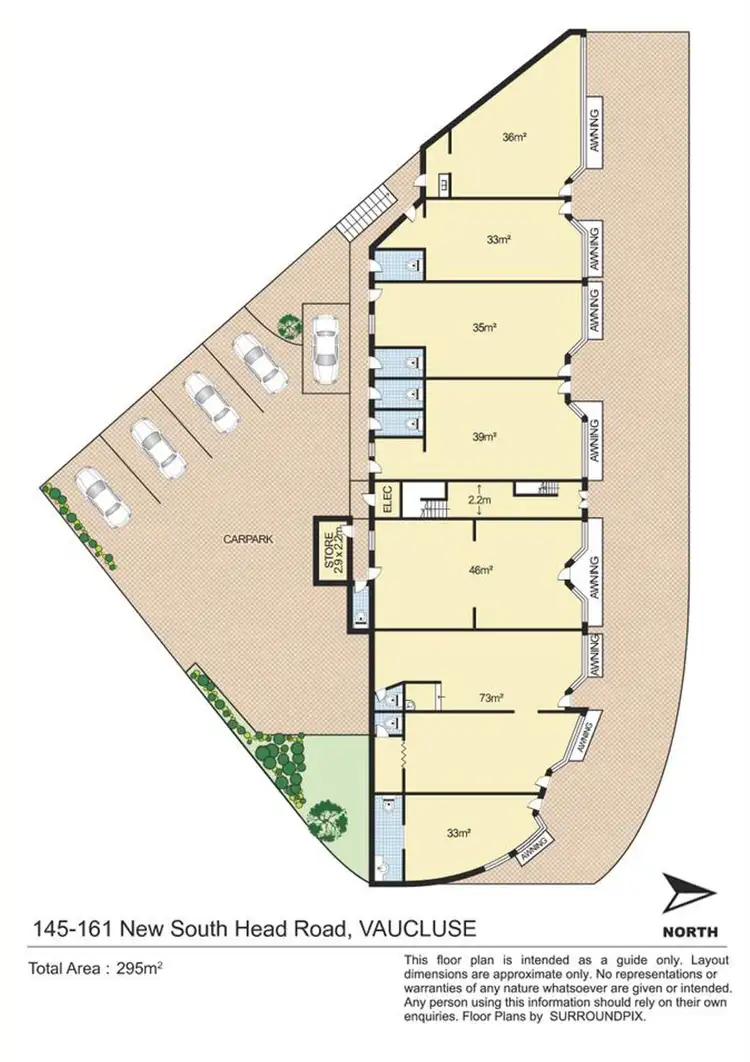 Floorplan of Homely block of units listing, 145-161 New South Head Road, Vaucluse NSW 2030