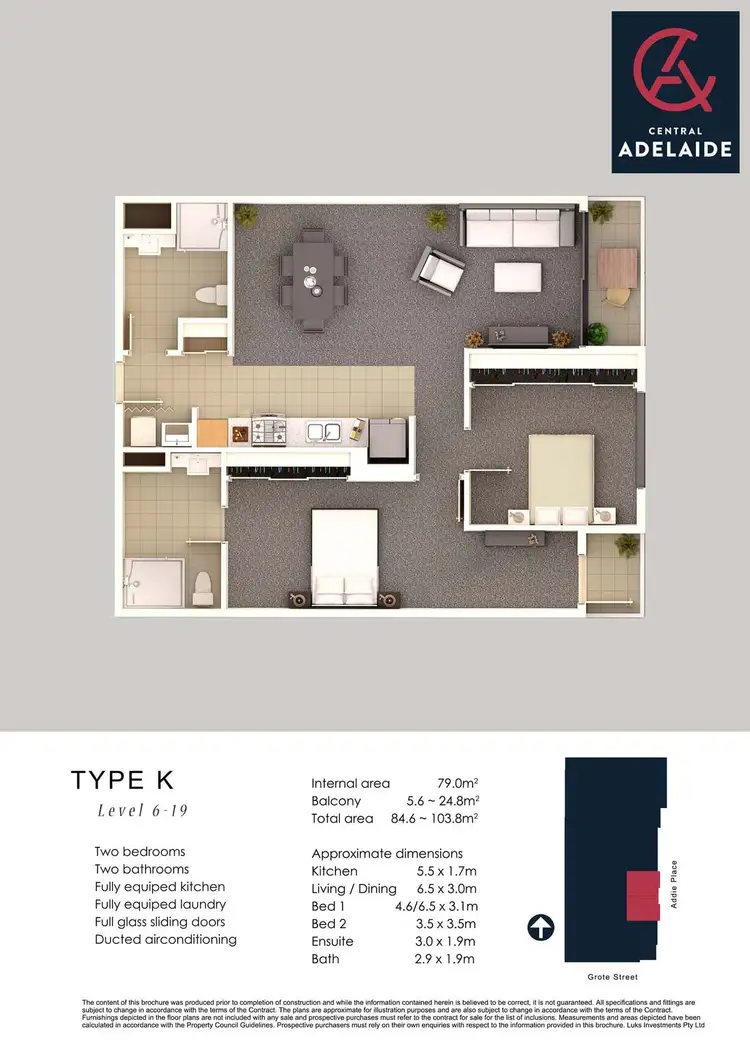 Floorplan of Homely apartment listing, Address available on request