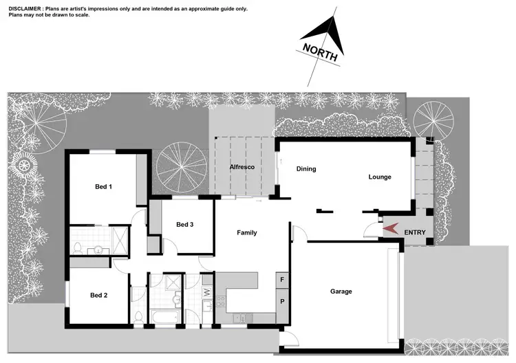 Floorplan of Homely townhouse listing, 64/121 Thynne Street, Bruce ACT 2617