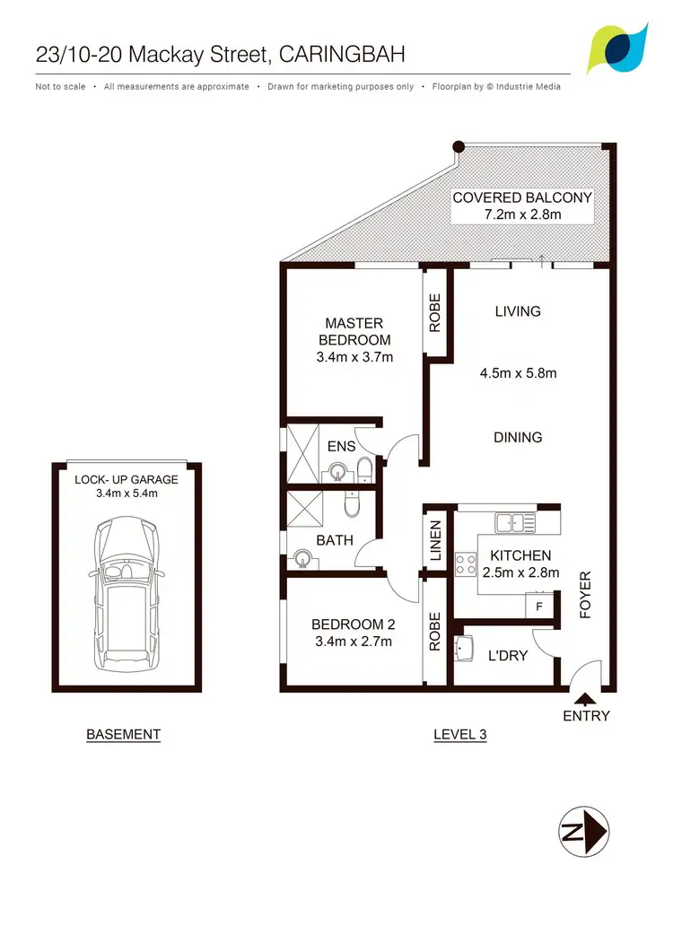 Floorplan of Homely apartment listing, 23/10-20 Mackay Street, Caringbah NSW 2229