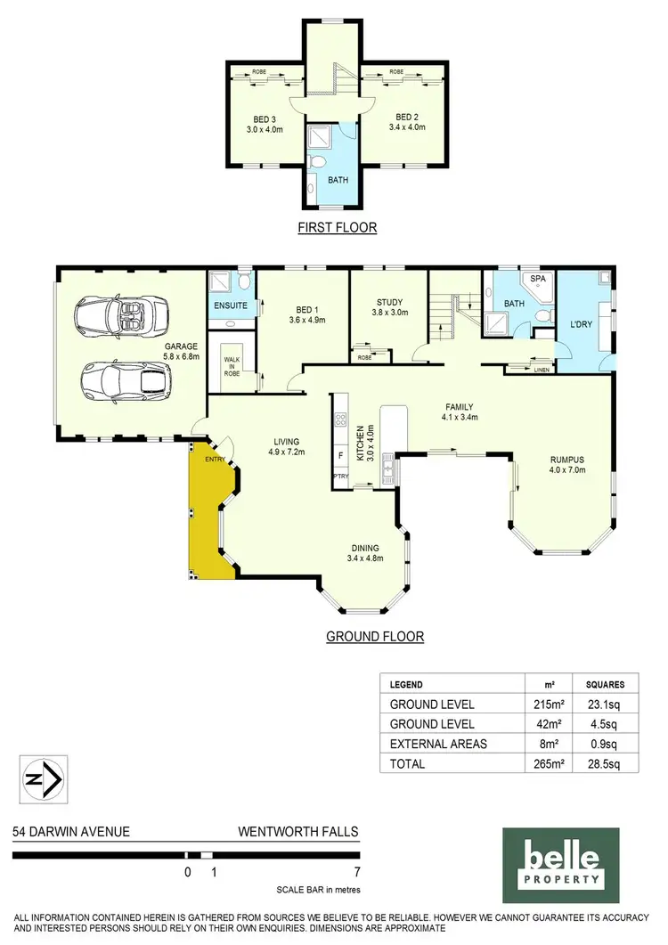 Floorplan of Homely house listing, 54 Darwin Avenue, Wentworth Falls NSW 2782
