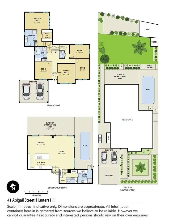 Floorplan of Homely house listing, 41 Abigail Street, Hunters Hill NSW 2110