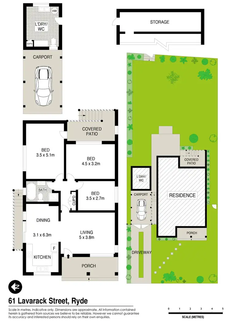 Floorplan of Homely house listing, 61 Lavarack Street, Ryde NSW 2112