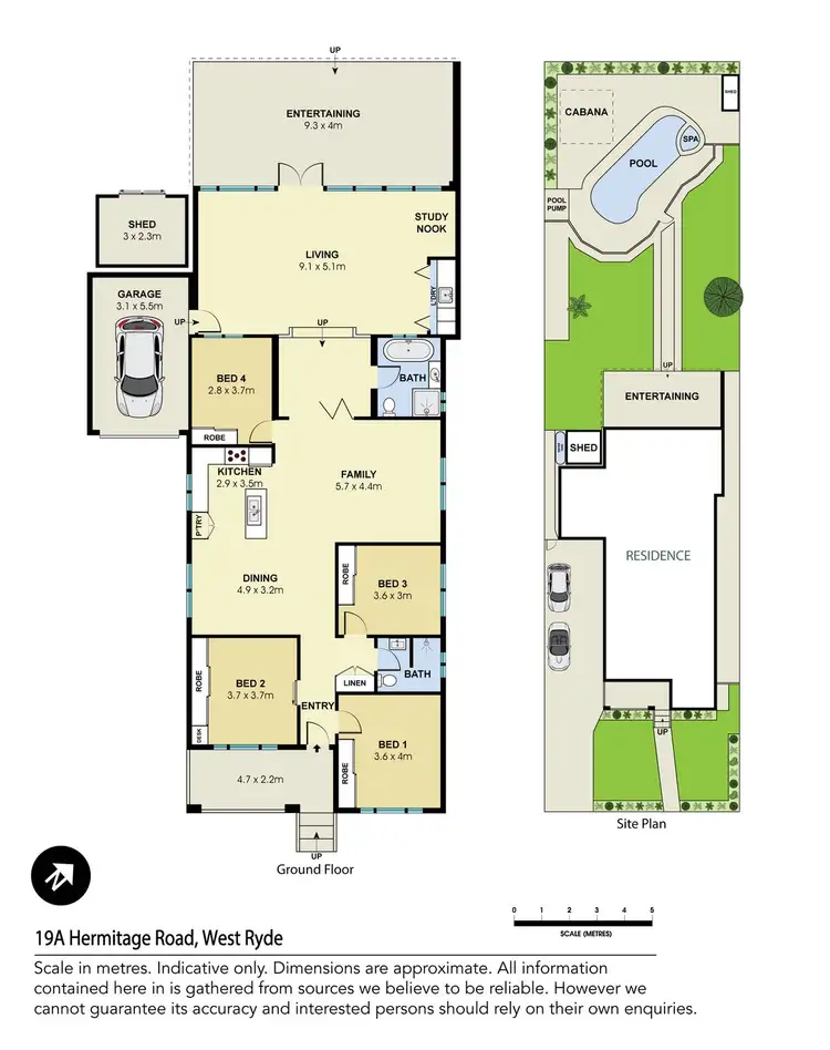 Floorplan of Homely house listing, 19A Hermitage Road, West Ryde NSW 2114