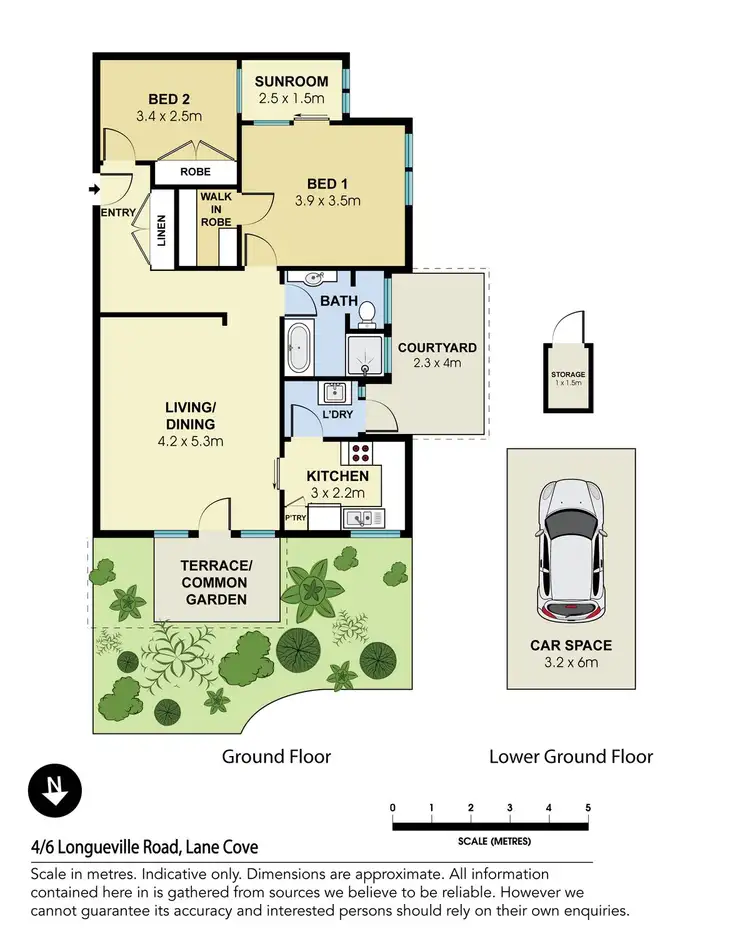 Floorplan of Homely apartment listing, 4/6-8 Longueville Road, Lane Cove NSW 2066
