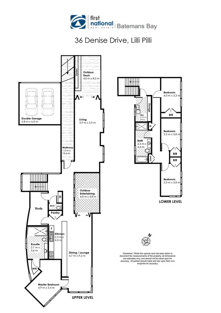 Floorplan of Homely house listing, 36 Denise Drive, Lilli Pilli NSW 2536