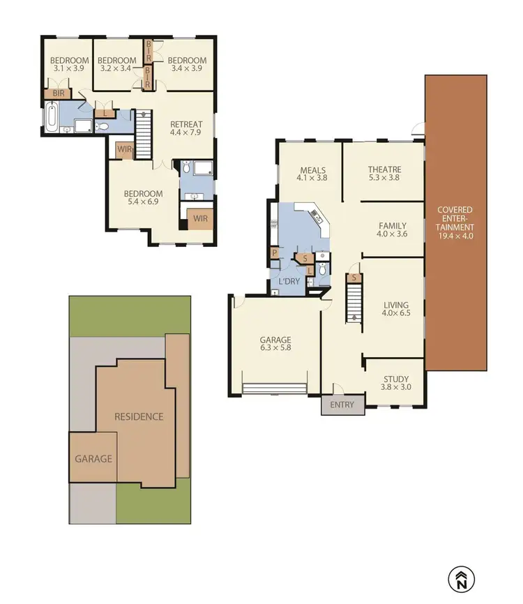 Floorplan of Homely house listing, 63 Loxley Boulevard, Narre Warren South VIC 3805