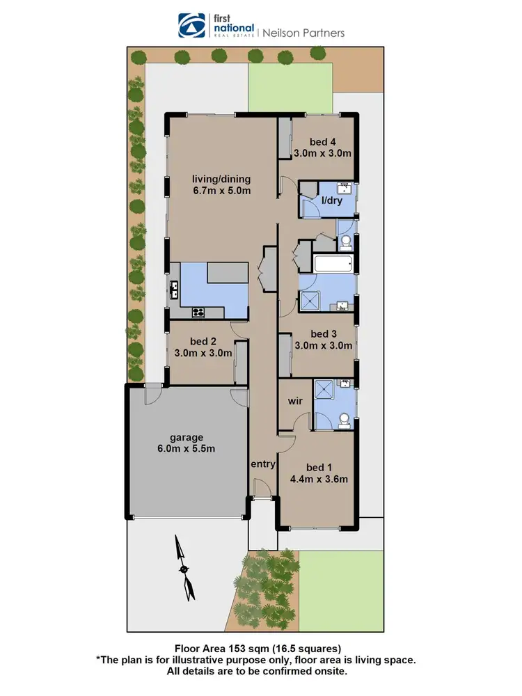 Floorplan of Homely house listing, 5 Markbeech Crescent, Officer VIC 3809