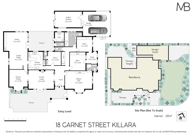 Floorplan of Homely house listing, 18 Garnet Street, Killara NSW 2071