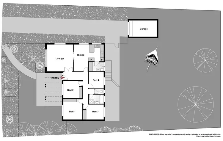 Floorplan of Homely house listing, 39 Jennings Street, Curtin ACT 2605