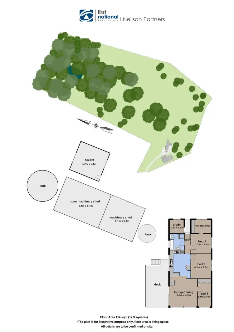 Floorplan of Homely house listing, 215 Harvie Road, Pakenham Upper VIC 3810