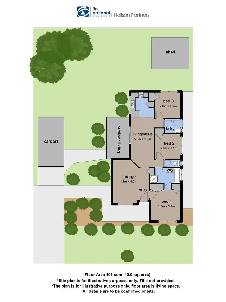 Floorplan of Homely house listing, 65 Murphy Road, Pakenham VIC 3810