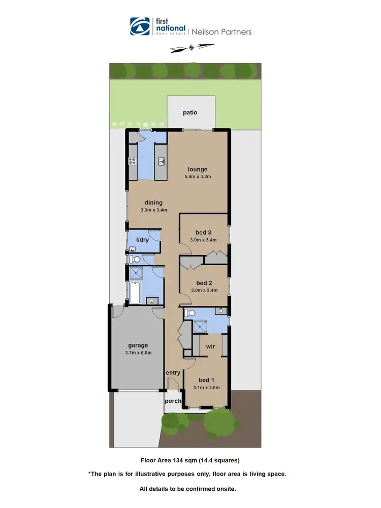 Floorplan of Homely house listing, 17 Caitlin Drive, Pakenham VIC 3810