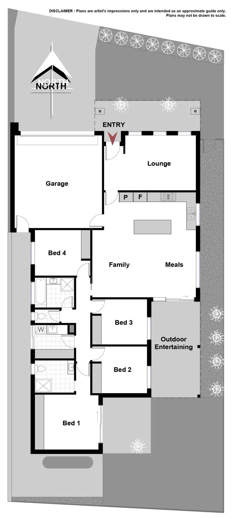 Floorplan of Homely house listing, 14 Daniel Street, Googong NSW 2620