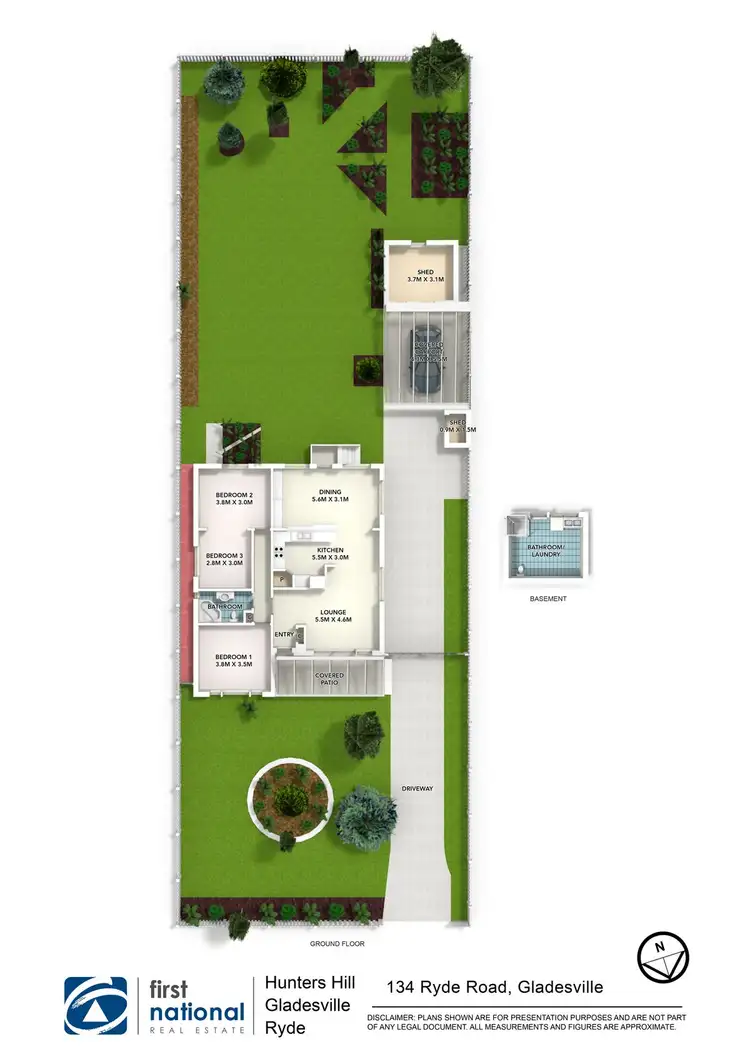 Floorplan of Homely house listing, 134 Ryde Road, Gladesville NSW 2111