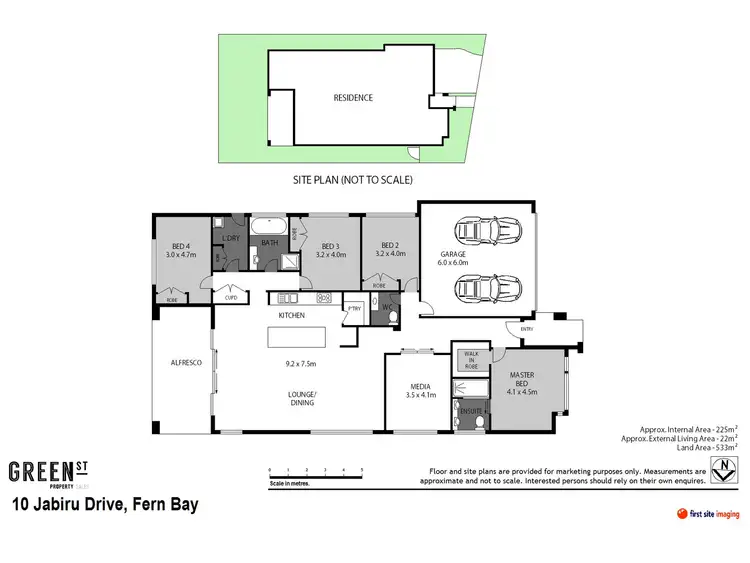 Floorplan of Homely house listing, 10 Jabiru Drive, Fern Bay NSW 2295