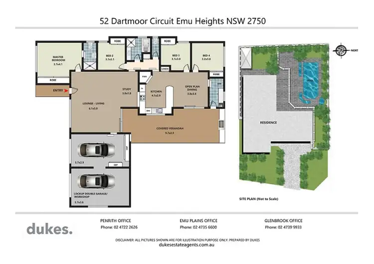 Floorplan of Homely house listing, 52 Dartmoor Circuit, Emu Heights NSW 2750