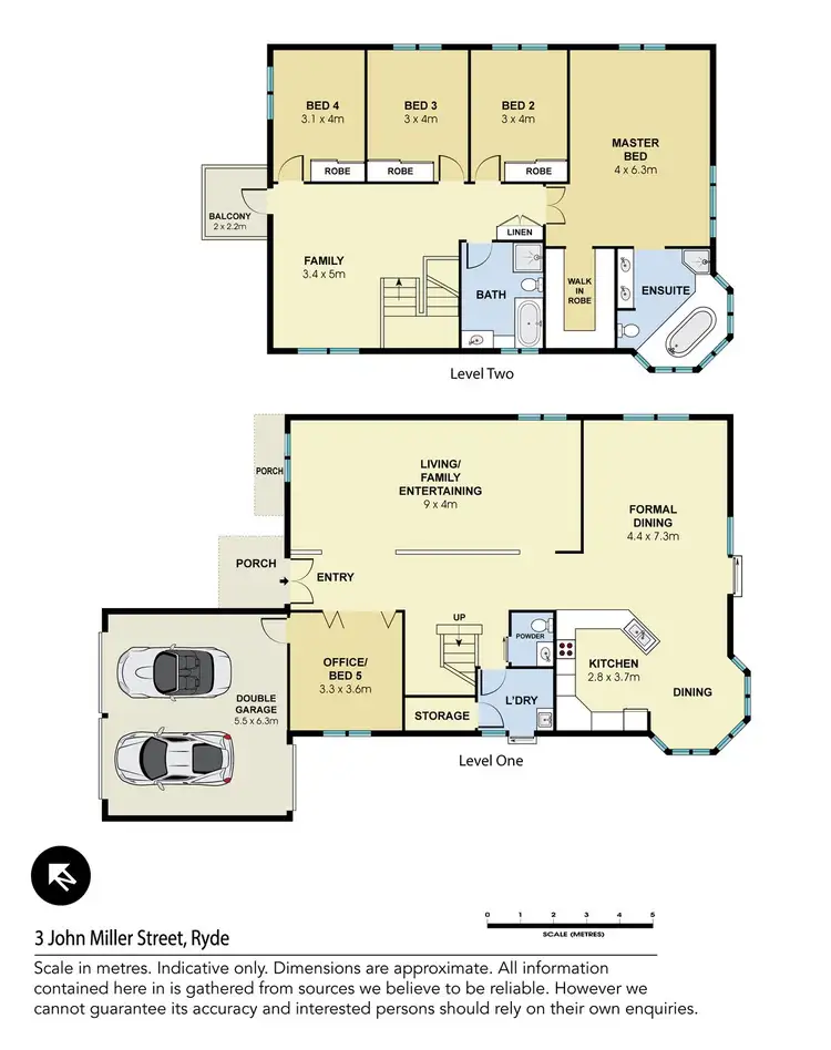 Floorplan of Homely house listing, 3 John Miller Street, Ryde NSW 2112