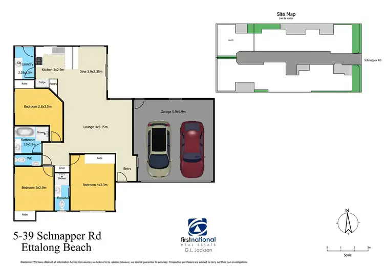 Floorplan of Homely villa listing, 5/39-41 Schnapper Road, Ettalong Beach NSW 2257