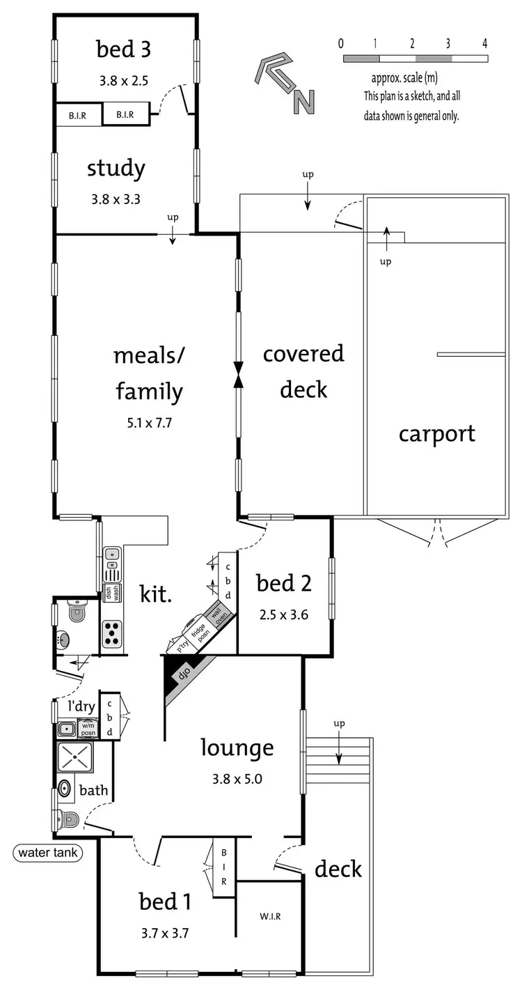 Floorplan of Homely house listing, 14 Lemnos Street, Croydon VIC 3136
