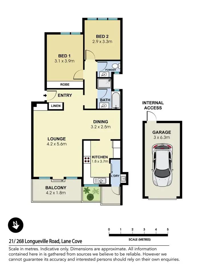 Floorplan of Homely apartment listing, 21/268 Longueville Road, Lane Cove NSW 2066