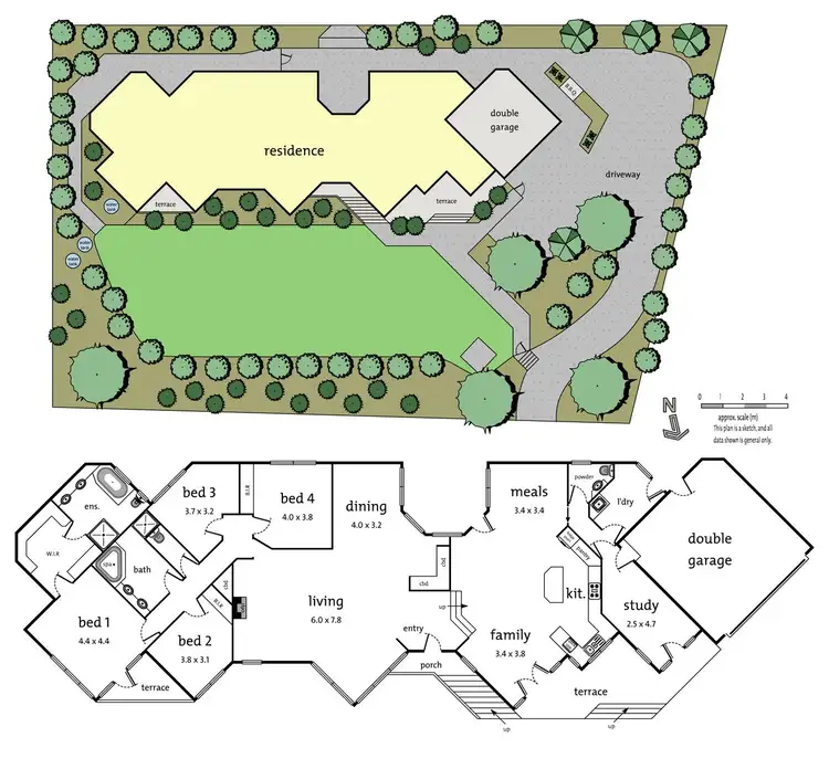 Floorplan of Homely house listing, 8 Mozart Circle, Donvale VIC 3111