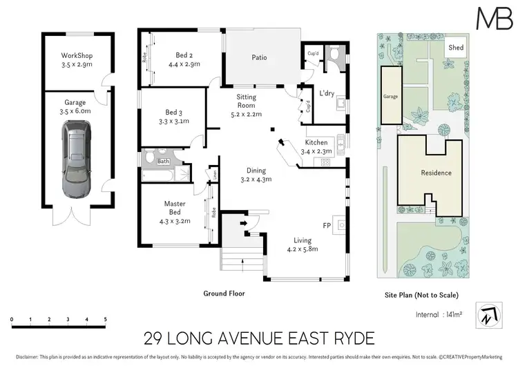 Floorplan of Homely house listing, 29 Long Avenue, East Ryde NSW 2113