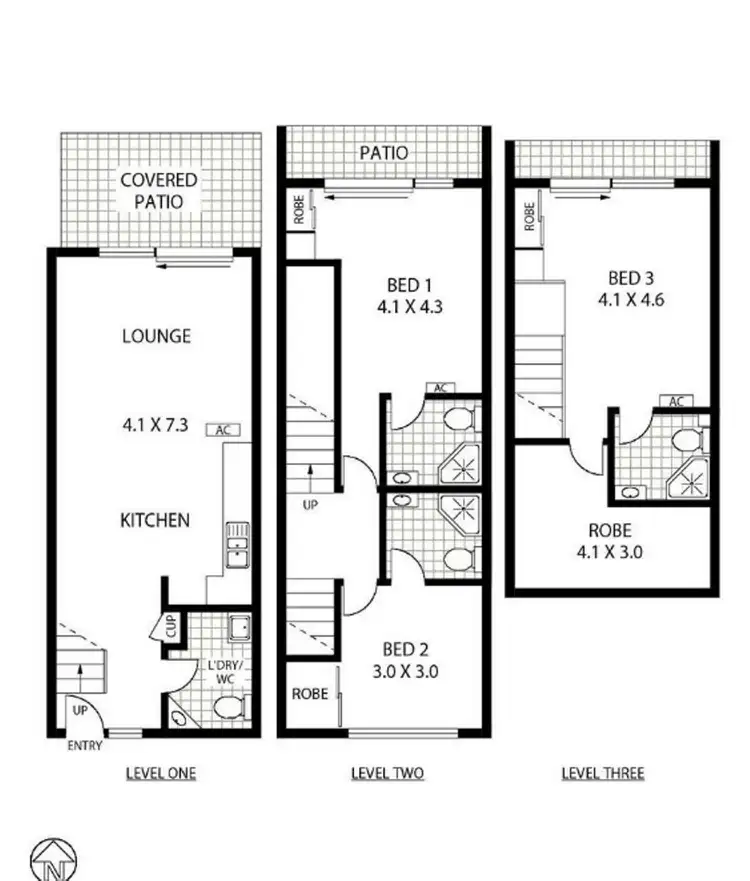 Floorplan of Homely unit listing, 36/82 Martyn Street, Parramatta Park QLD 4870