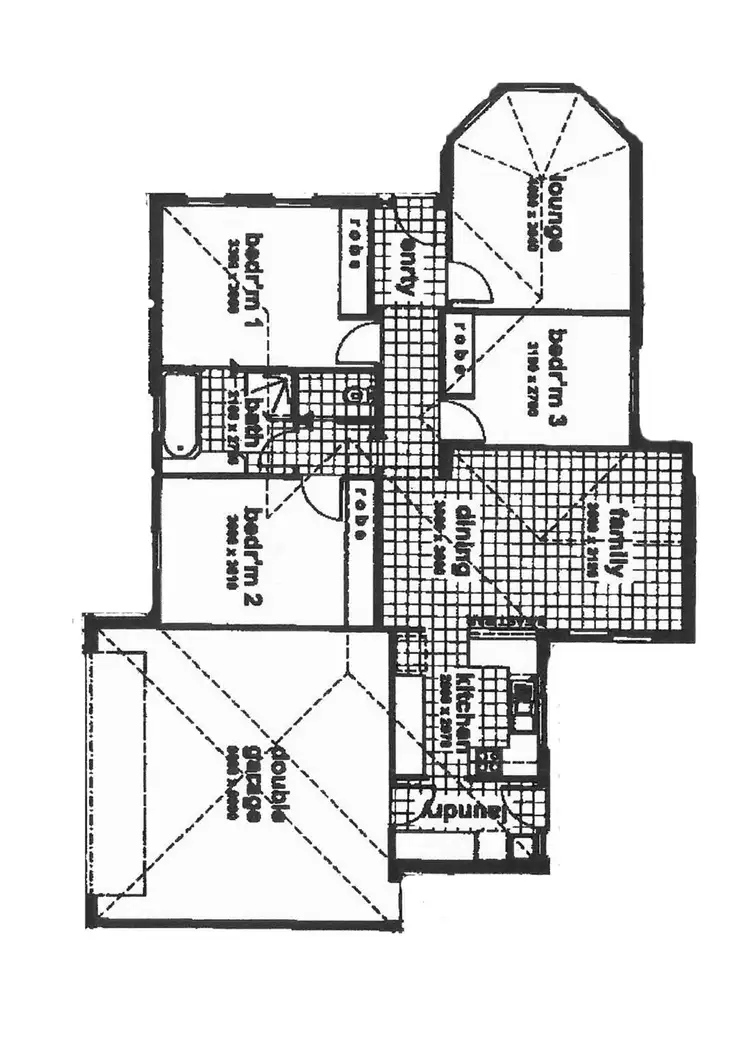Floorplan of Homely townhouse listing, 897 Karadoc Avenue, Irymple VIC 3498