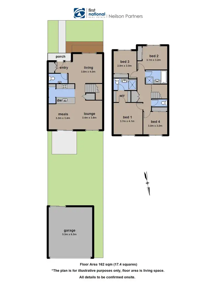Floorplan of Homely townhouse listing, 14 Todd Lane, Pakenham VIC 3810
