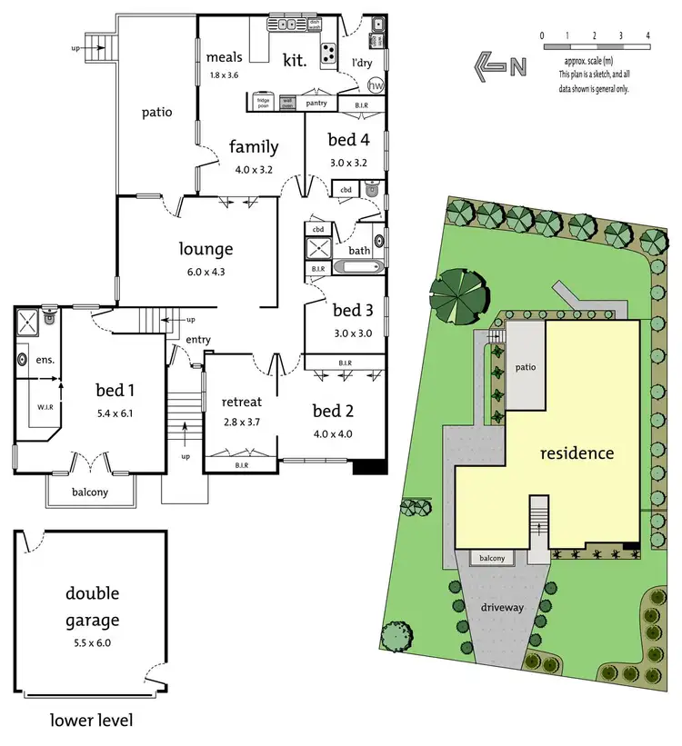 Floorplan of Homely house listing, 4 Dawson Street, Doncaster VIC 3108