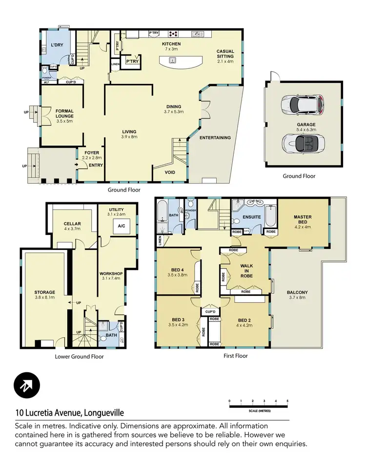Floorplan of Homely house listing, 10 Lucretia Avenue, Longueville NSW 2066