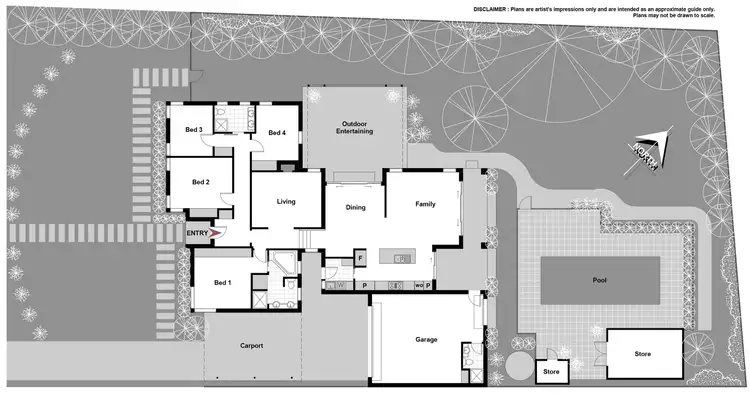 Floorplan of Homely house listing, 83 Captain Cook Crescent, Narrabundah ACT 2604