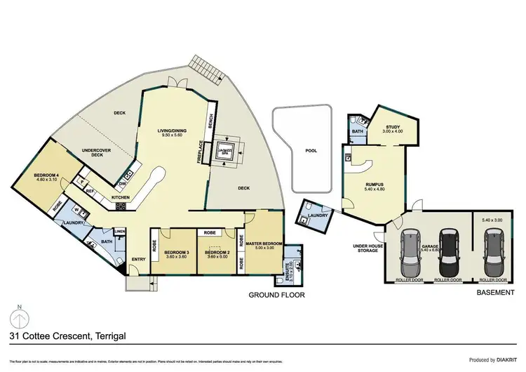 Floorplan of Homely house listing, 31 Cottee Crescent, Terrigal NSW 2260