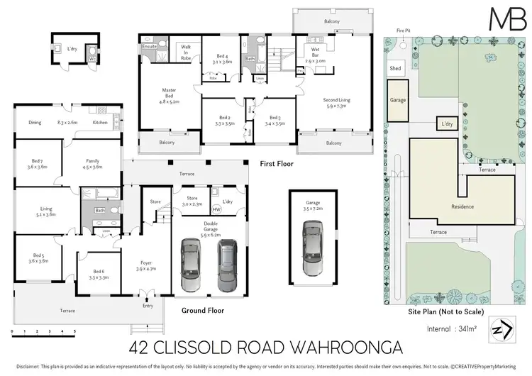 Floorplan of Homely house listing, 42 Clissold Road, Wahroonga NSW 2076