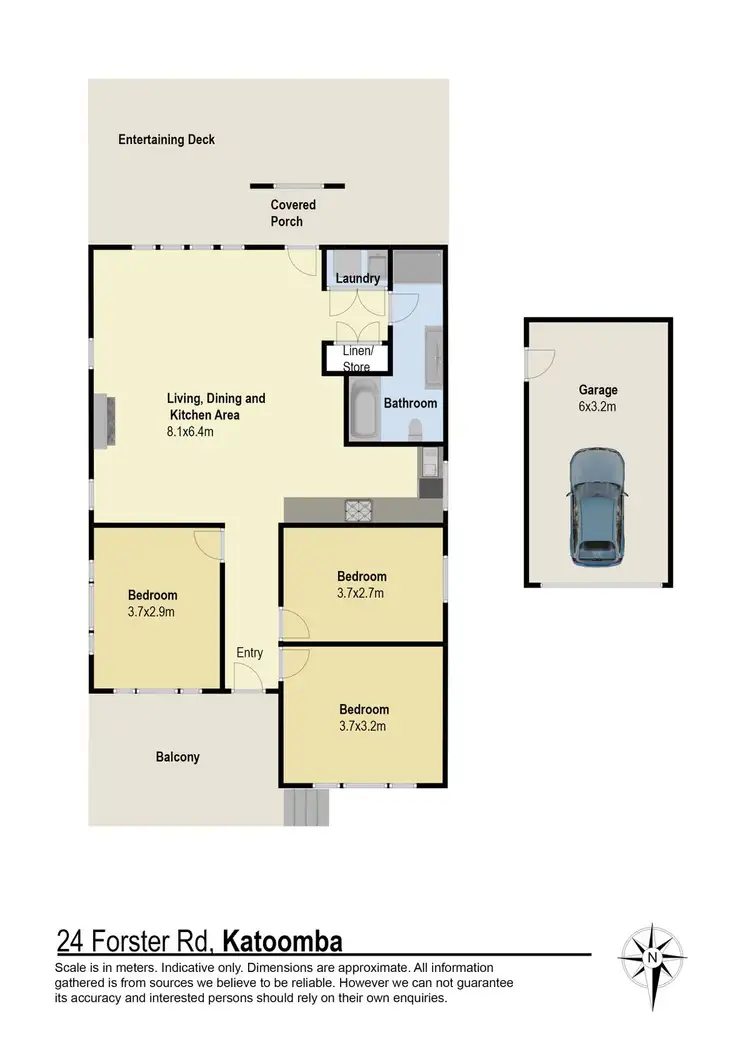 Floorplan of Homely house listing, 24 Forster Road, Katoomba NSW 2780