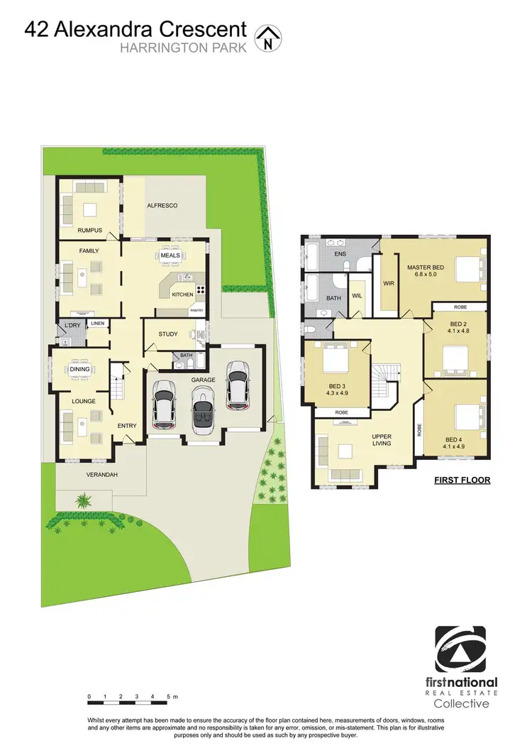 Floorplan of Homely house listing, 42 Alexandra Crescent, Harrington Park NSW 2567