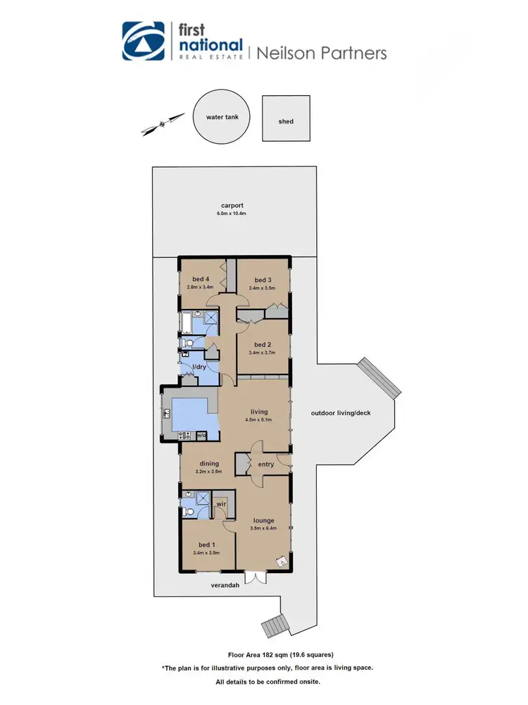 Floorplan of Homely rural property listing, 58-68 Baker Road, Harkaway VIC 3806