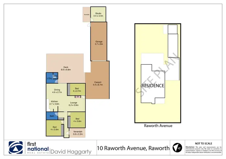 Floorplan of Homely house listing, 10 Raworth Avenue, Raworth NSW 2321