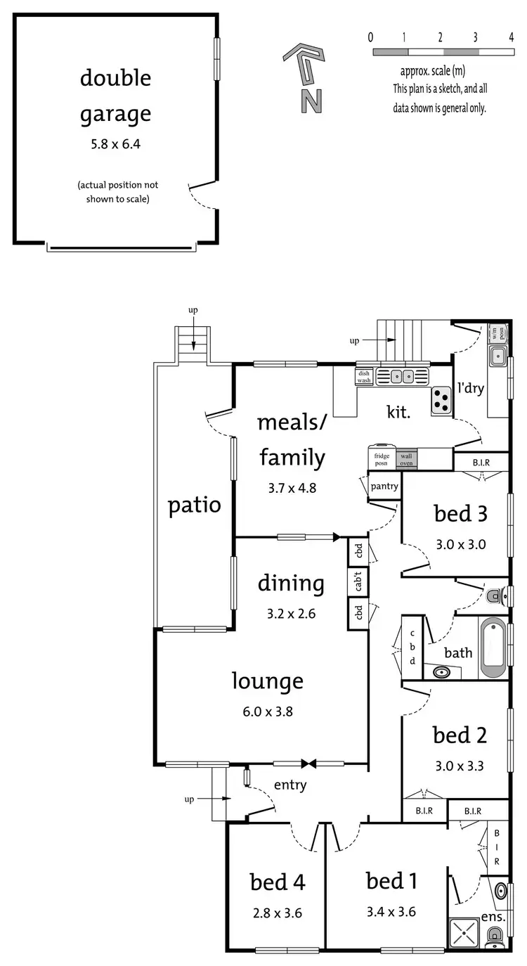 Floorplan of Homely house listing, 17 Sharon Street, Doncaster VIC 3108