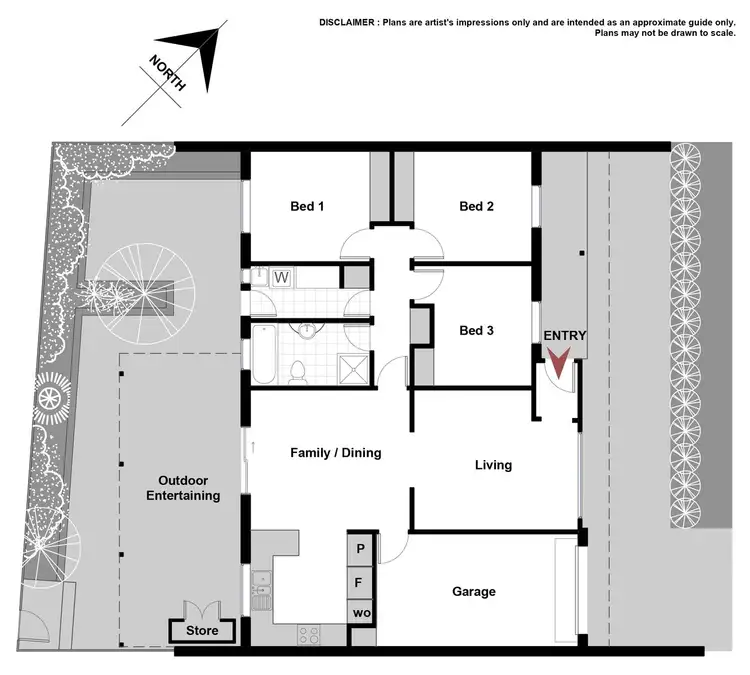 Floorplan of Homely apartment listing, 7/60 Marr Street, Pearce ACT 2607