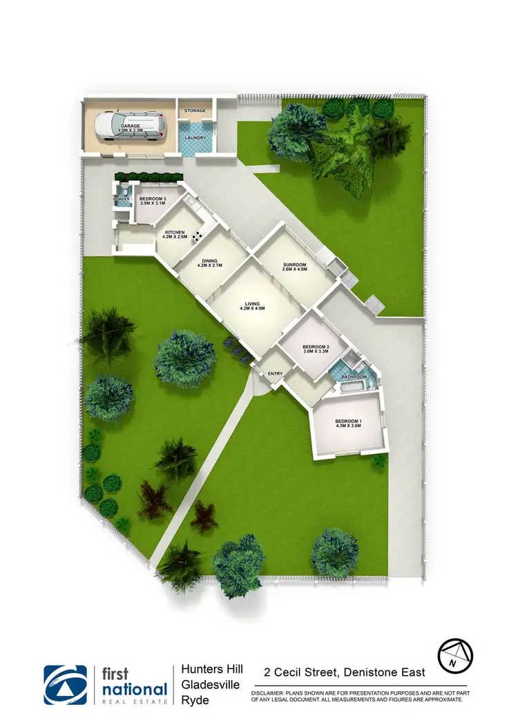 Floorplan of Homely house listing, 2 Cecil Street, Denistone East NSW 2112
