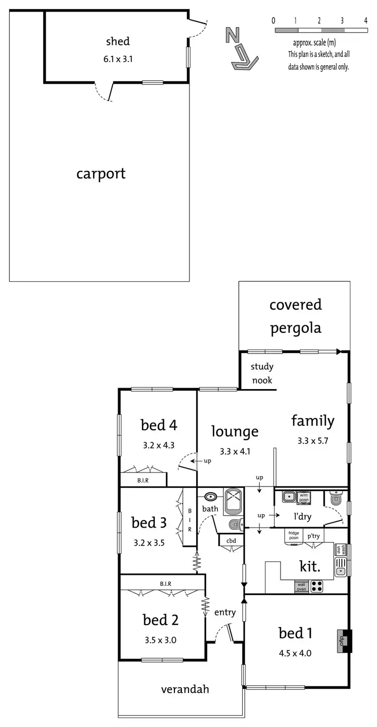 Floorplan of Homely house listing, 6 Hirst Street, Blackburn VIC 3130