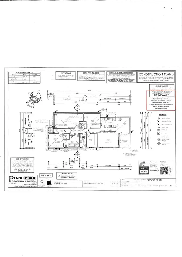Floorplan of Homely house listing, 13A Reverie Street, Long Gully VIC 3550